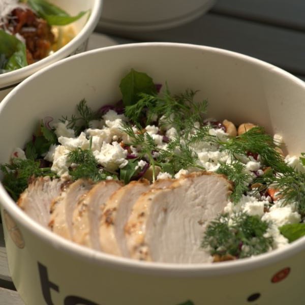 Mediterranean Chicken Salad